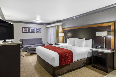King Bed Whirlpool Suite NS Guestroom 2